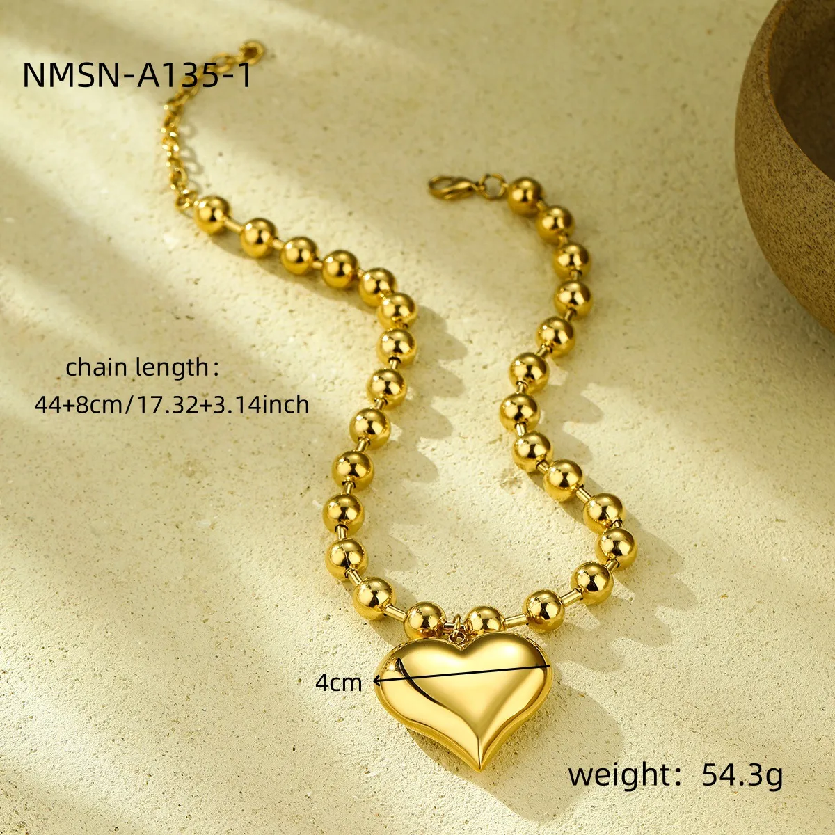 Classic Style Heart Shape 304 Stainless Steel Women's Pendant Necklace display picture 4