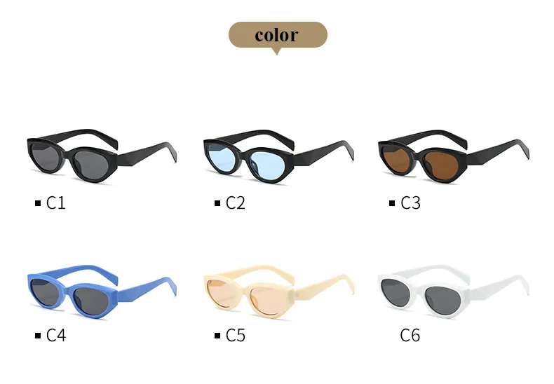 Streetwear Cool Style Geometric Pc Cat Eye Full Frame Women's Sunglasses display picture 4