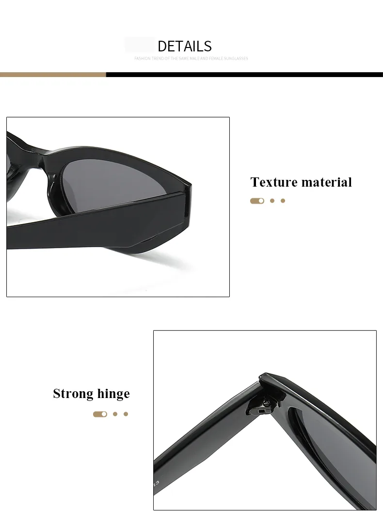 Streetwear Cool Style Geometric Pc Cat Eye Full Frame Women's Sunglasses display picture 12