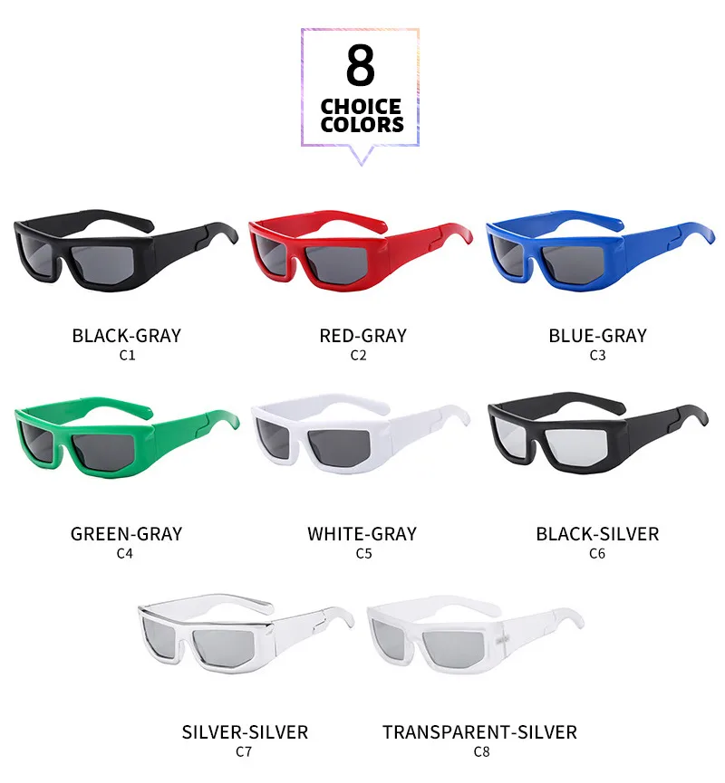 Casual Simple Style Solid Color Pc Special-Shaped Mirror Full Frame Women's Sunglasses display picture 4
