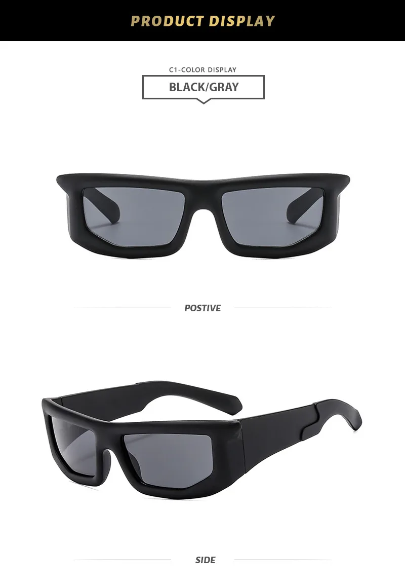 Casual Simple Style Solid Color Pc Special-Shaped Mirror Full Frame Women's Sunglasses display picture 5