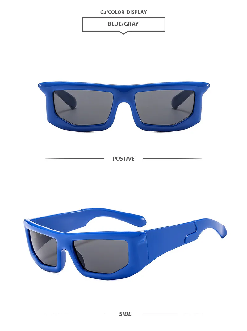 Casual Simple Style Solid Color Pc Special-Shaped Mirror Full Frame Women's Sunglasses display picture 7