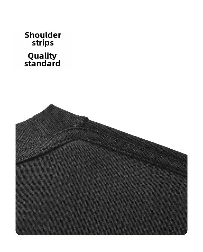 320g Heavy American Cotton Short-sleeved T-shirt Couple Solid Color Top Casual Plus Size Bottoming Shirt Men And Women Bottoming Shirt display picture 20