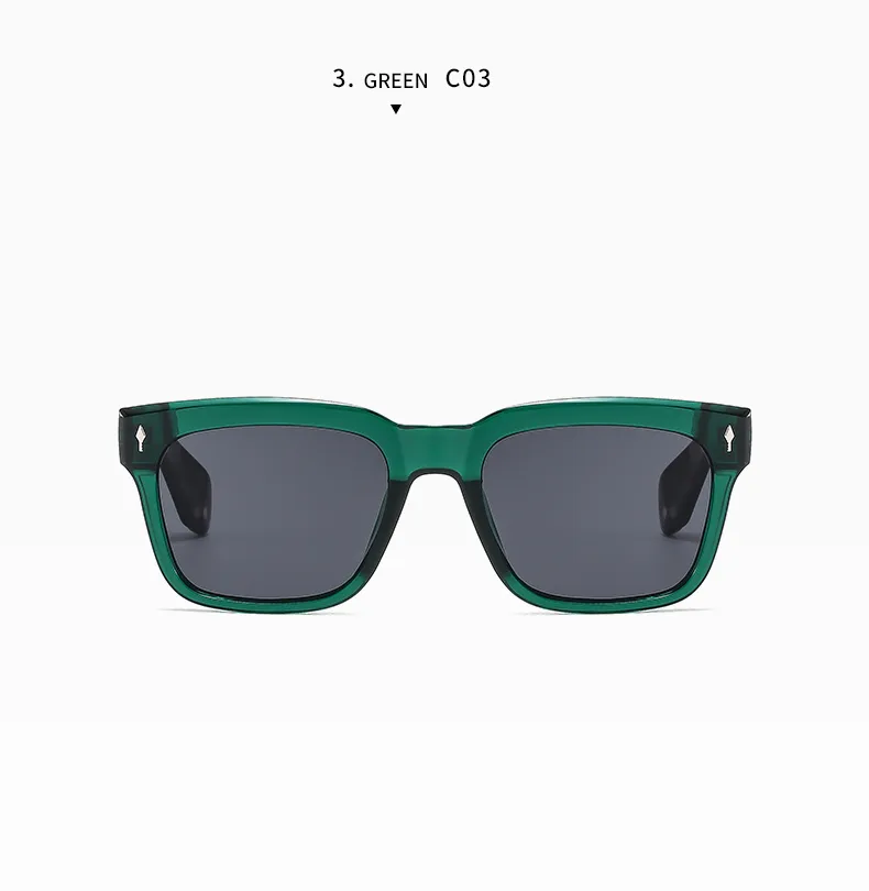 Basic Vintage Style Classic Style Solid Color Pc Square Full Frame Women's Sunglasses display picture 14