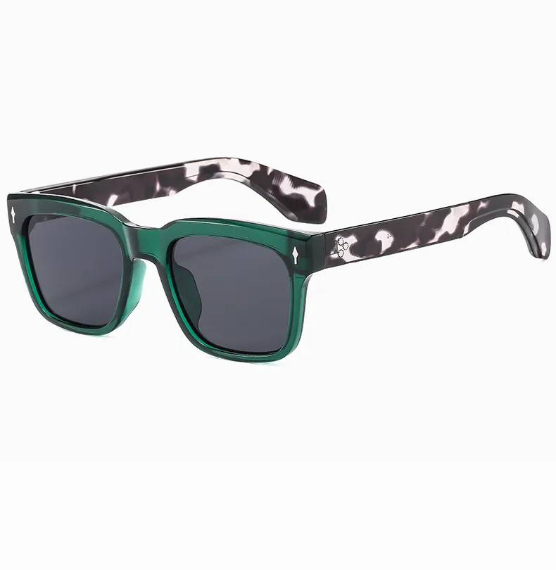 Basic Vintage Style Classic Style Solid Color Pc Square Full Frame Women's Sunglasses display picture 15