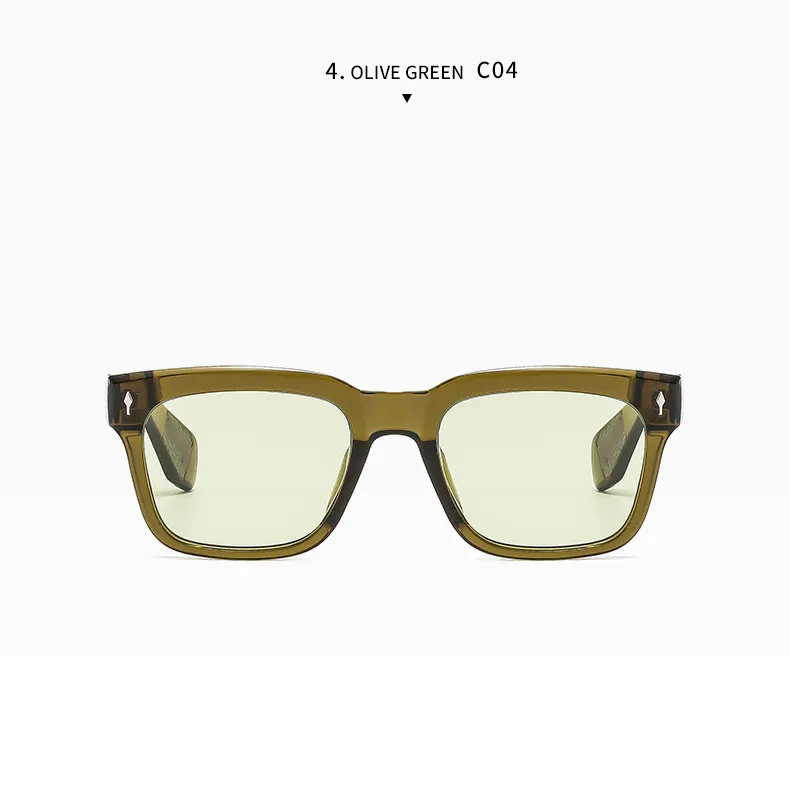Basic Vintage Style Classic Style Solid Color Pc Square Full Frame Women's Sunglasses display picture 16