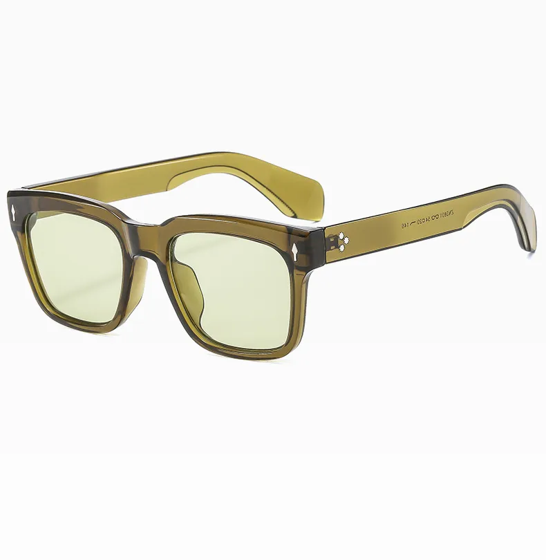 Basic Vintage Style Classic Style Solid Color Pc Square Full Frame Women's Sunglasses display picture 17