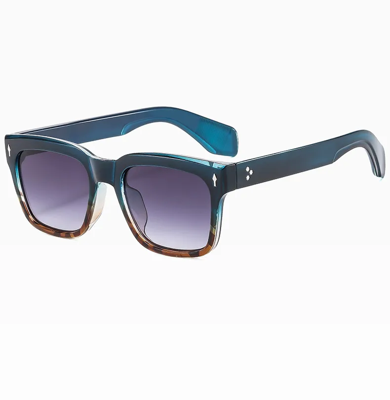 Basic Vintage Style Classic Style Solid Color Pc Square Full Frame Women's Sunglasses display picture 25