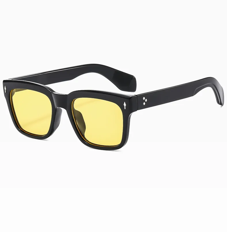 Basic Vintage Style Classic Style Solid Color Pc Square Full Frame Women's Sunglasses display picture 27