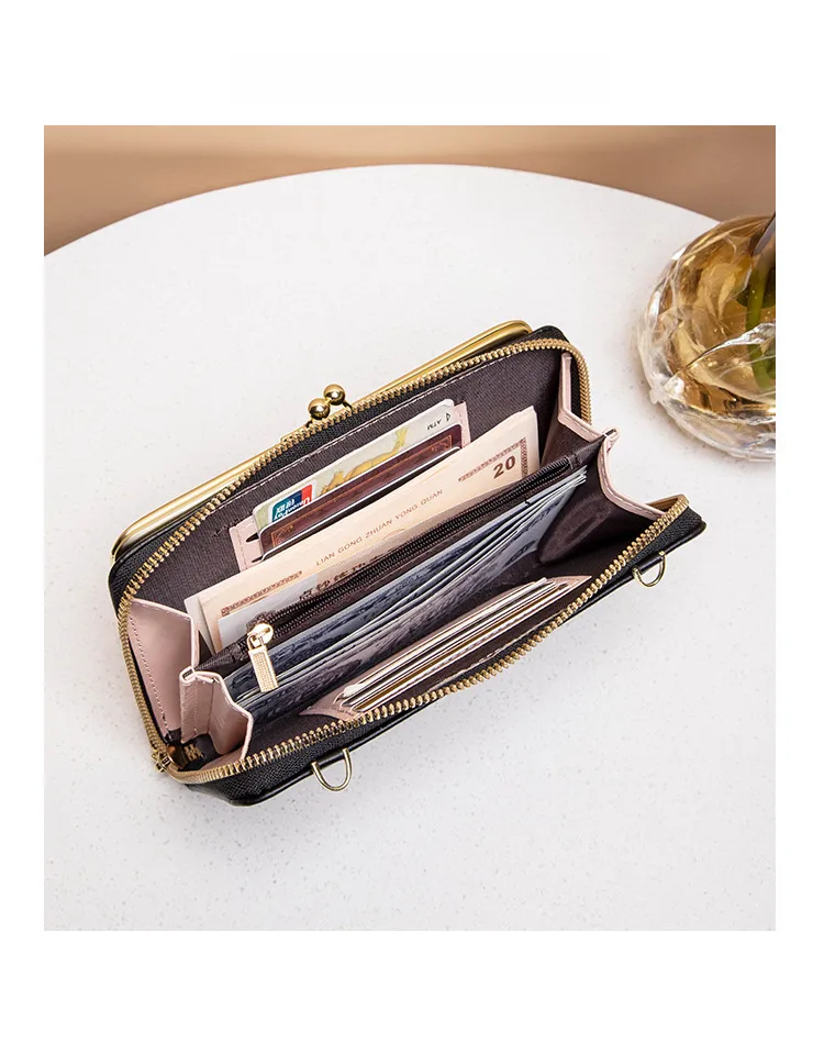 Embroidered Mobile Phone Bag Ladies Bag Bag New  Women's Bag Wholesale Live Shoulder Mobile Phone Bag display picture 5