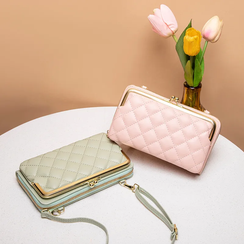 Embroidered Mobile Phone Bag Ladies Bag Bag New  Women's Bag Wholesale Live Shoulder Mobile Phone Bag display picture 14