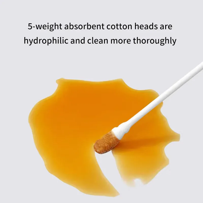 Baby Cotton Swab Baby Double Ear Spoon Cotton Swab Cleaning Ear Digging Newborn Children's Booger Cotton Stick display picture 8