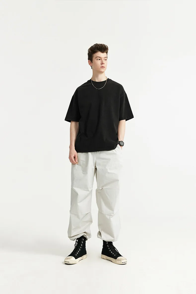 Jie Zhan Men's Wear | Regarments Wash Water Fixation Pants  Spring/Summer Asut Dye Casual Pants# Sold Out display picture 2