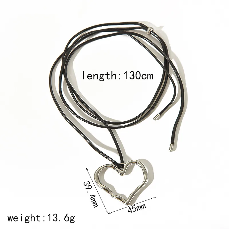 Wholesale Jewelry Simple Style Classic Style Heart Shape 304 Stainless Steel 18K Gold Plated Polishing Plating Pendant Necklace display picture 6