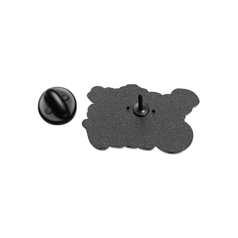Cartoon Style Cute Cowboy Style Animal Letter Rainbow Alloy Stamping Stoving Varnish Plating Unisex Badge Brooches Collar Pin display picture 7