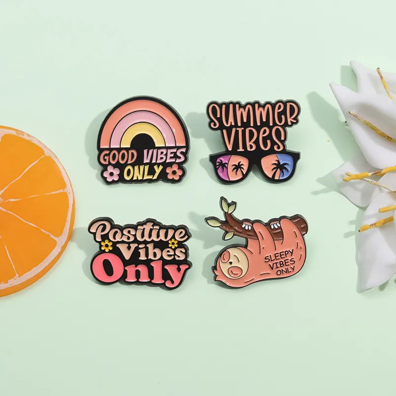Cartoon Style Cute Cowboy Style Animal Letter Rainbow Alloy Stamping Stoving Varnish Plating Unisex Badge Brooches Collar Pin display picture 3
