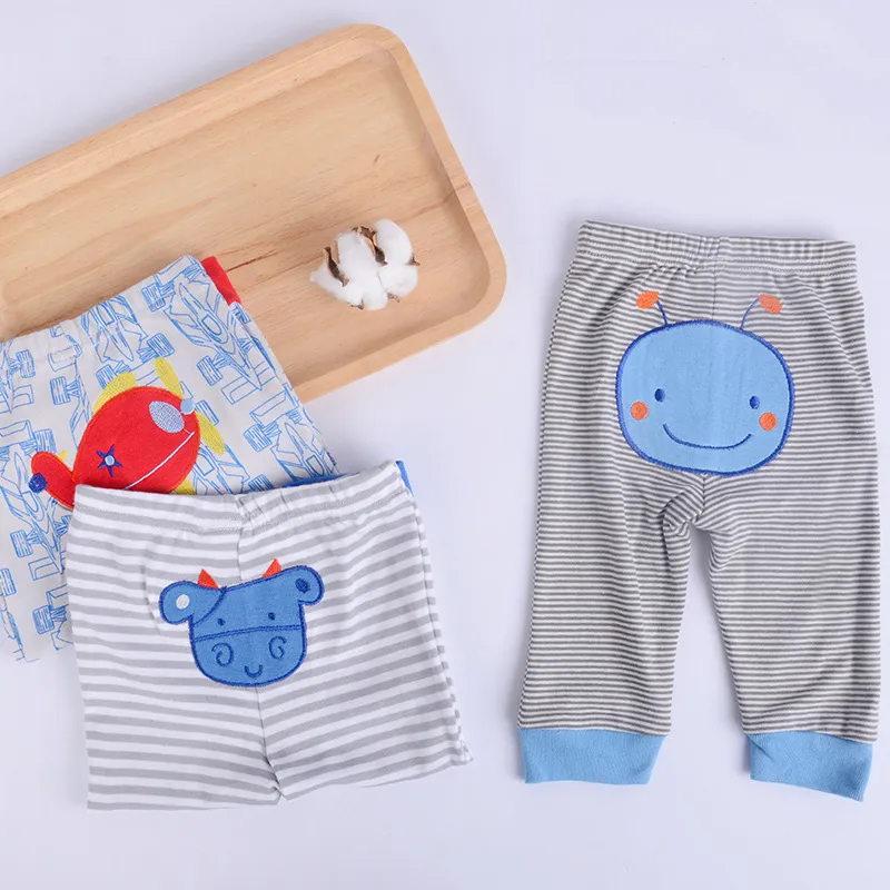 Baby Pants Big Pp Pants Men's And Women's Baby Fashion Pants Pajamas Embroidered 5 Fart Pants 3-48m display picture 5