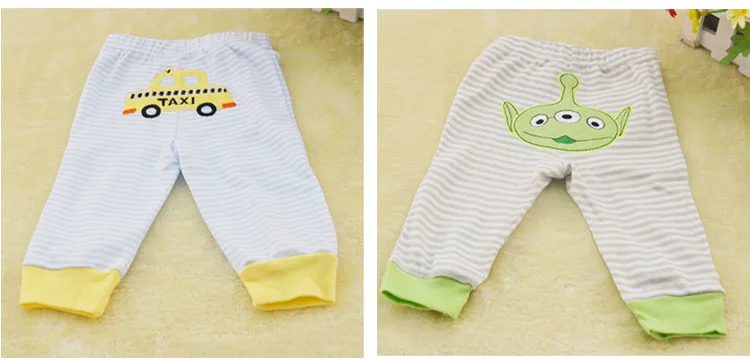 Baby Pants Big Pp Pants Men's And Women's Baby Fashion Pants Pajamas Embroidered 5 Fart Pants 3-48m display picture 15