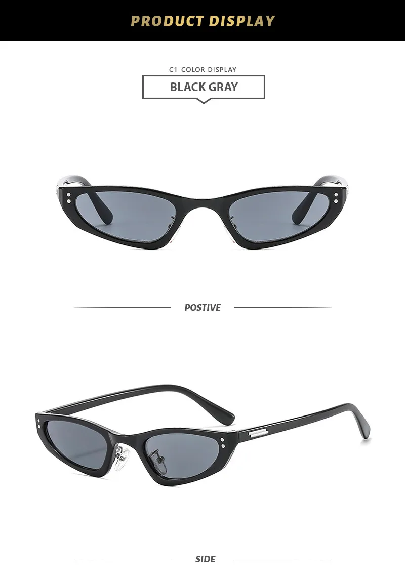 Casual Basic Simple Style Geometric Ac Special-Shaped Mirror Full Frame Women's Sunglasses display picture 6