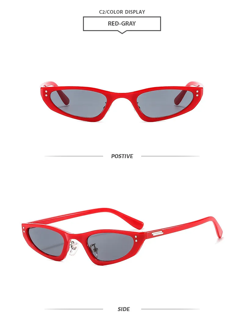 Casual Basic Simple Style Geometric Ac Special-Shaped Mirror Full Frame Women's Sunglasses display picture 7