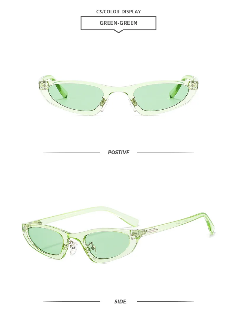 Casual Basic Simple Style Geometric Ac Special-Shaped Mirror Full Frame Women's Sunglasses display picture 8