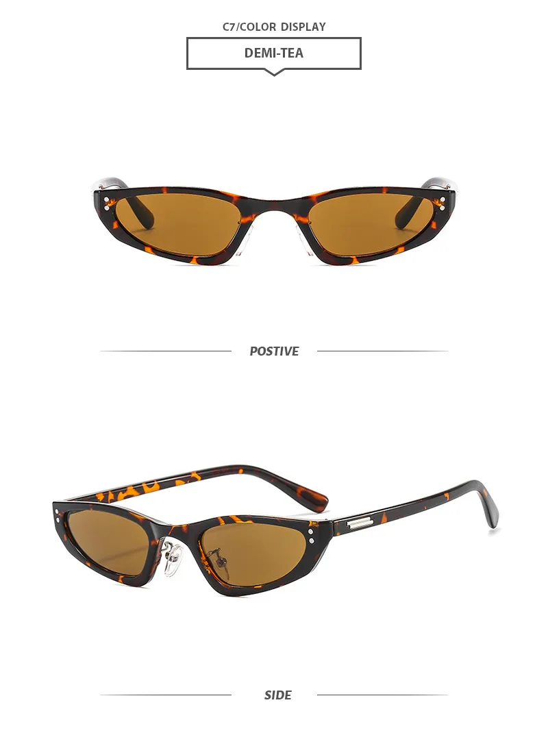 Casual Basic Simple Style Geometric Ac Special-Shaped Mirror Full Frame Women's Sunglasses display picture 12