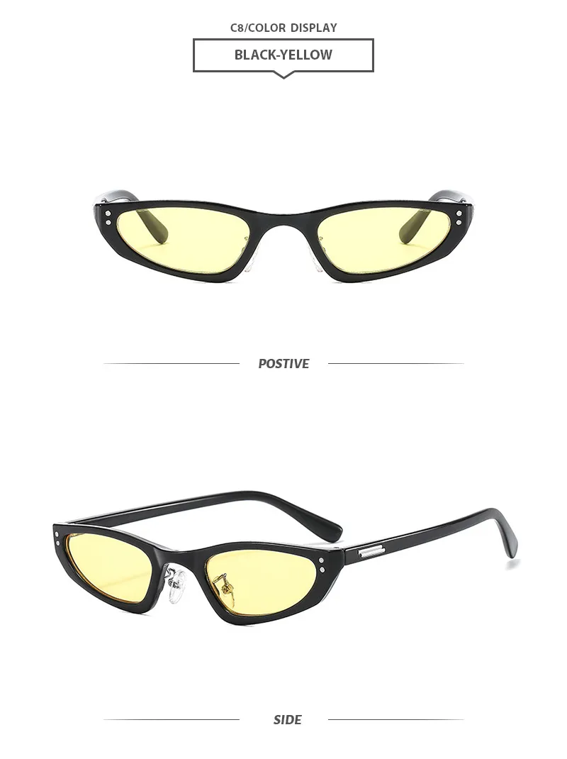 Casual Basic Simple Style Geometric Ac Special-Shaped Mirror Full Frame Women's Sunglasses display picture 13