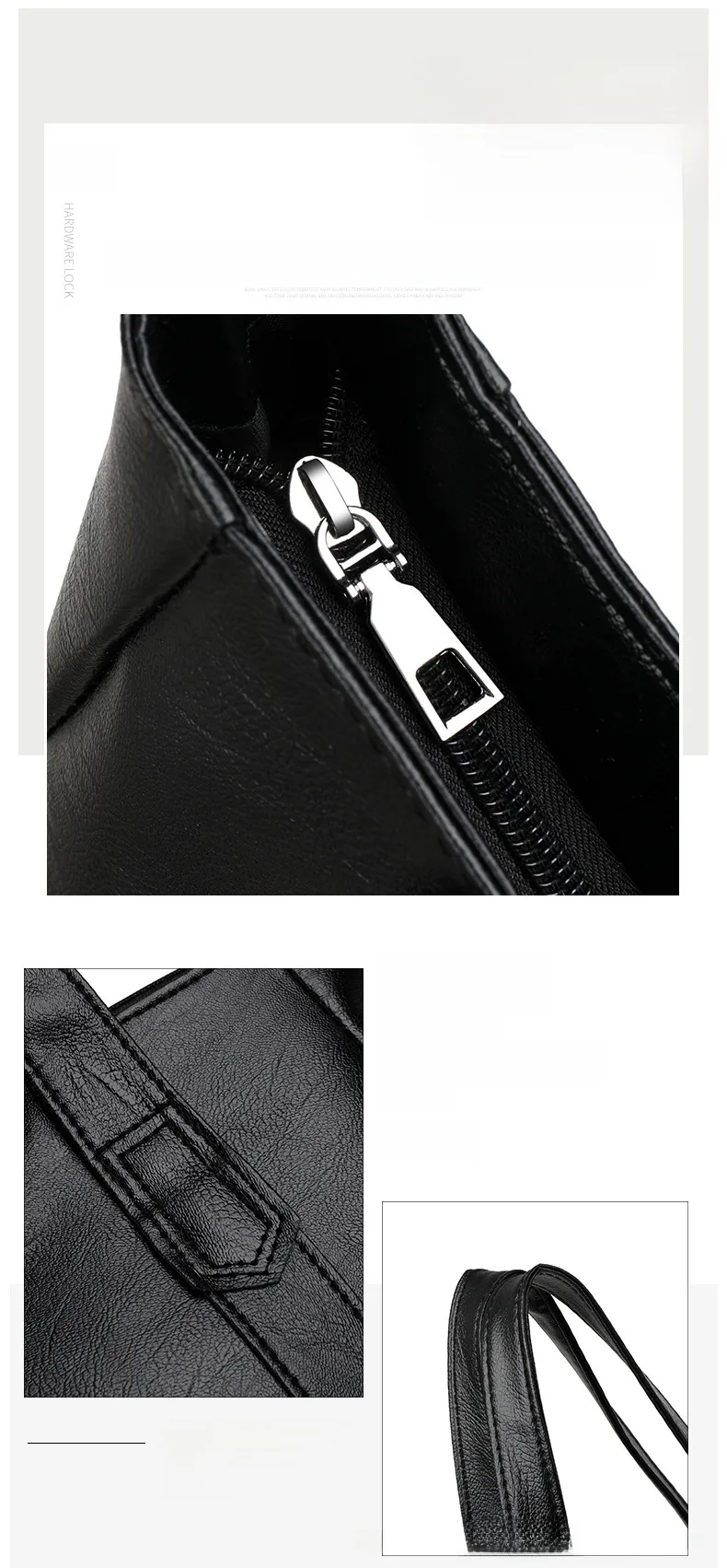 New Fashion  Women's Bag Large Capacity Shoulder Bag Mother Bag Simple  Handbag A Generation Of Hair display picture 1