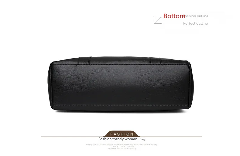 New Fashion  Women's Bag Large Capacity Shoulder Bag Mother Bag Simple  Handbag A Generation Of Hair display picture 9