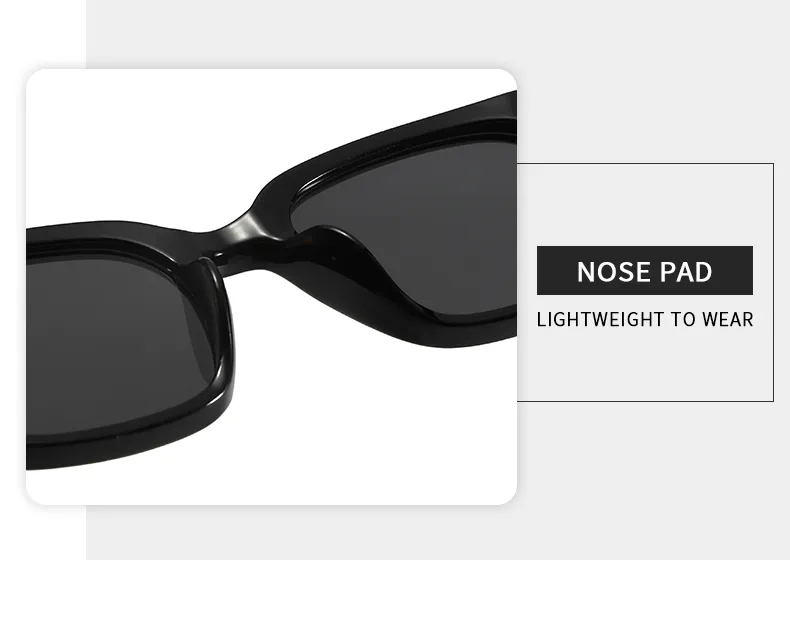 IG Style Simple Style Solid Color Pc Square Full Frame Women's Sunglasses display picture 6