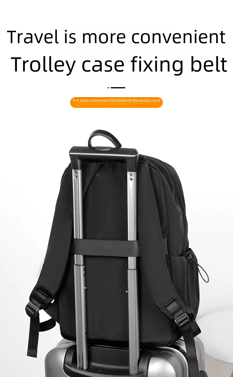 Backpack Men's Business Backpack Fashion Oxford Cloth Large Capacity Satchel Student School Bag Computer Bag Men's Bag display picture 7