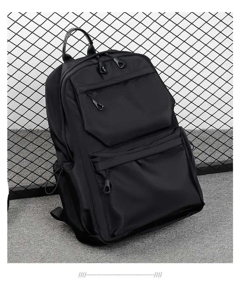Backpack Men's Business Backpack Fashion Oxford Cloth Large Capacity Satchel Student School Bag Computer Bag Men's Bag display picture 19