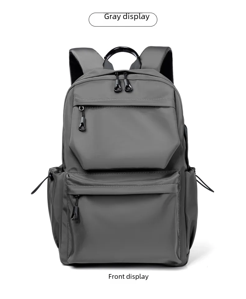 Backpack Men's Business Backpack Fashion Oxford Cloth Large Capacity Satchel Student School Bag Computer Bag Men's Bag display picture 24