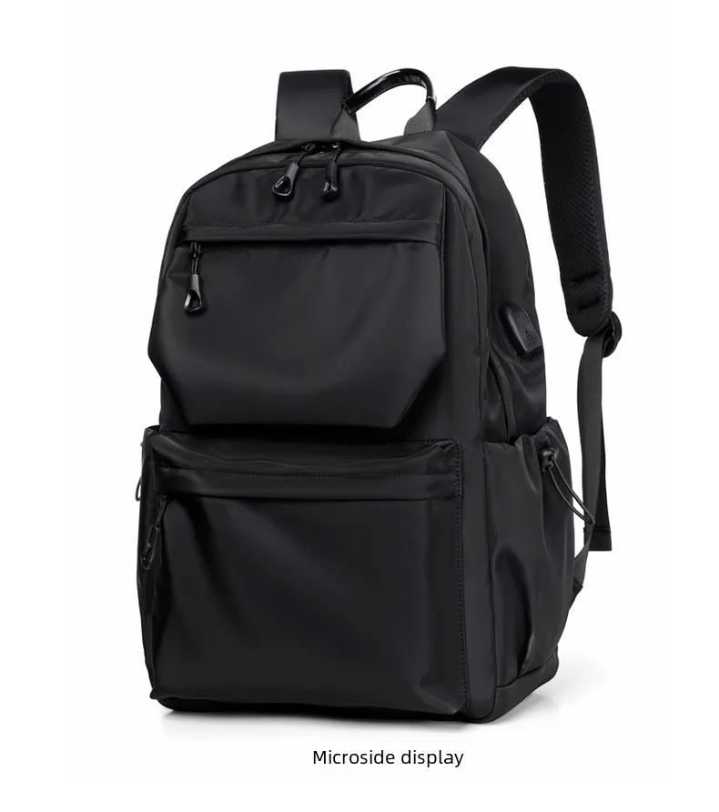 Backpack Men's Business Backpack Fashion Oxford Cloth Large Capacity Satchel Student School Bag Computer Bag Men's Bag display picture 29