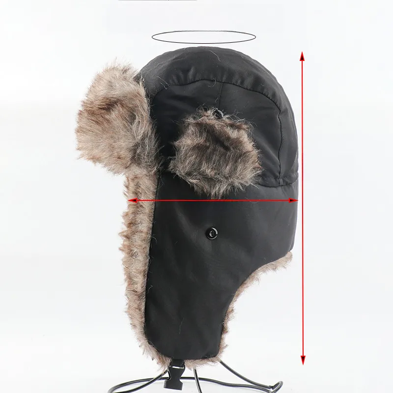 Men's And Women's Waterproof Lei Feng Hat Cold Ski Hat Warm Hat Windproof Mask Ear Protection Cap display picture 1
