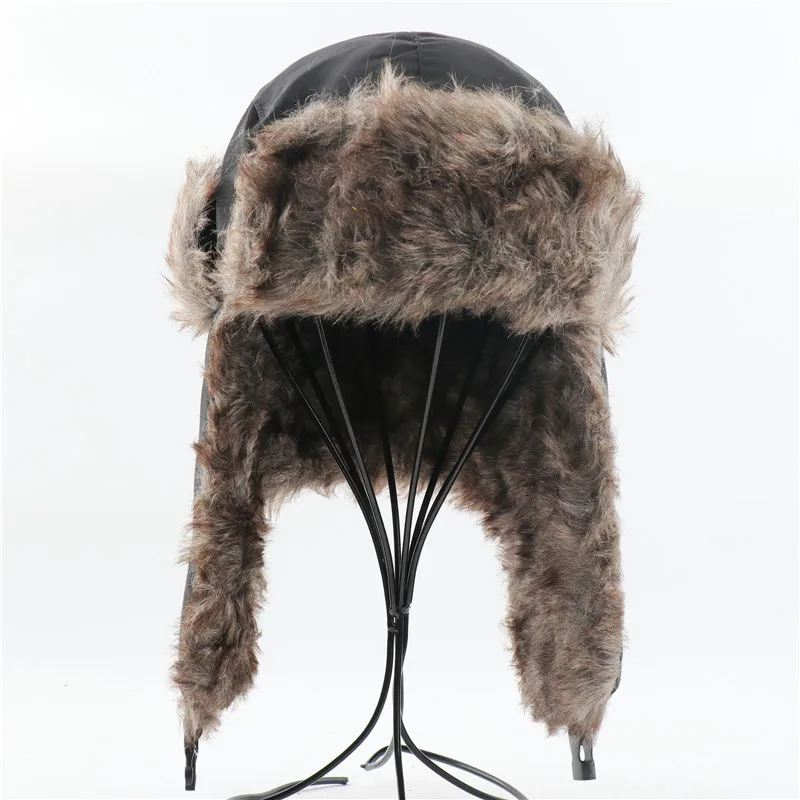Men's And Women's Waterproof Lei Feng Hat Cold Ski Hat Warm Hat Windproof Mask Ear Protection Cap display picture 3
