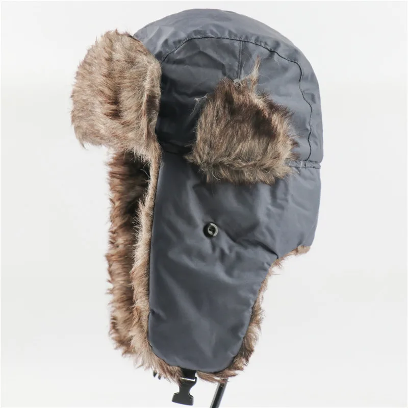 Men's And Women's Waterproof Lei Feng Hat Cold Ski Hat Warm Hat Windproof Mask Ear Protection Cap display picture 7