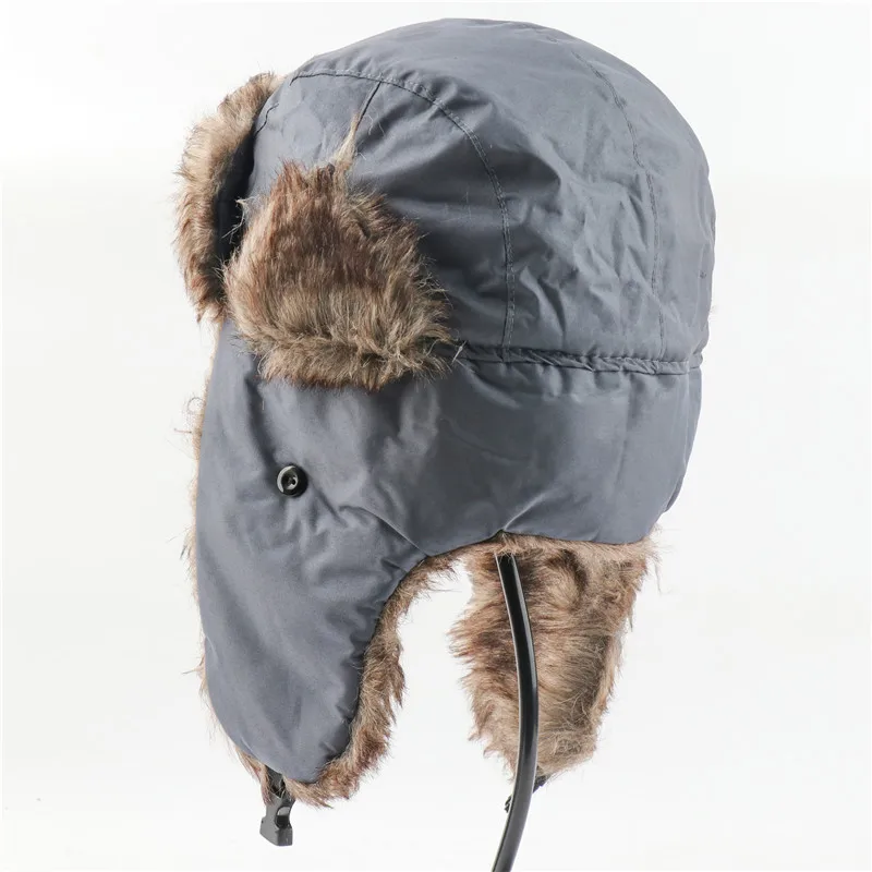 Men's And Women's Waterproof Lei Feng Hat Cold Ski Hat Warm Hat Windproof Mask Ear Protection Cap display picture 8