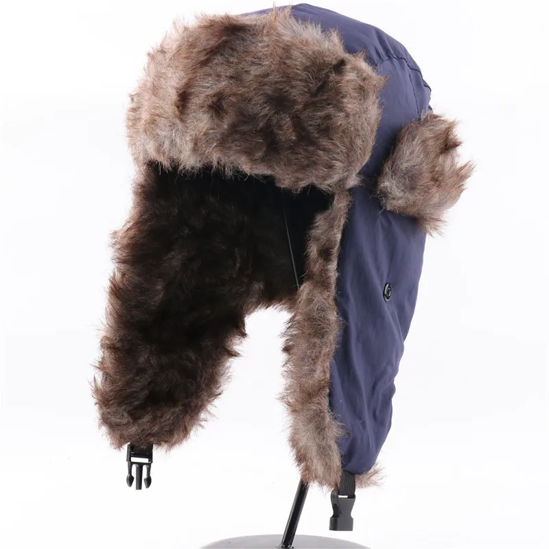 Men's And Women's Waterproof Lei Feng Hat Cold Ski Hat Warm Hat Windproof Mask Ear Protection Cap display picture 9