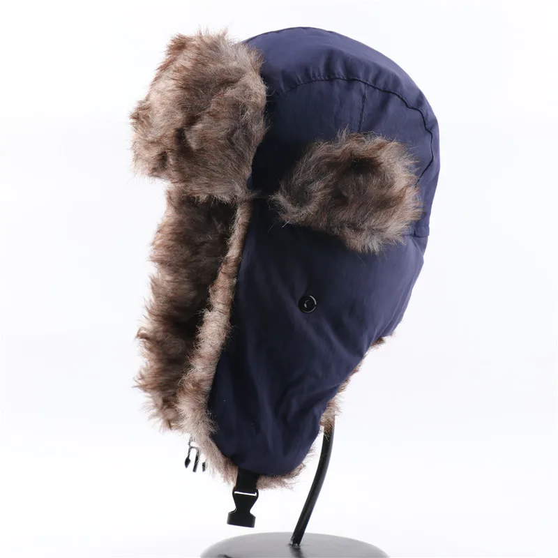 Men's And Women's Waterproof Lei Feng Hat Cold Ski Hat Warm Hat Windproof Mask Ear Protection Cap display picture 10