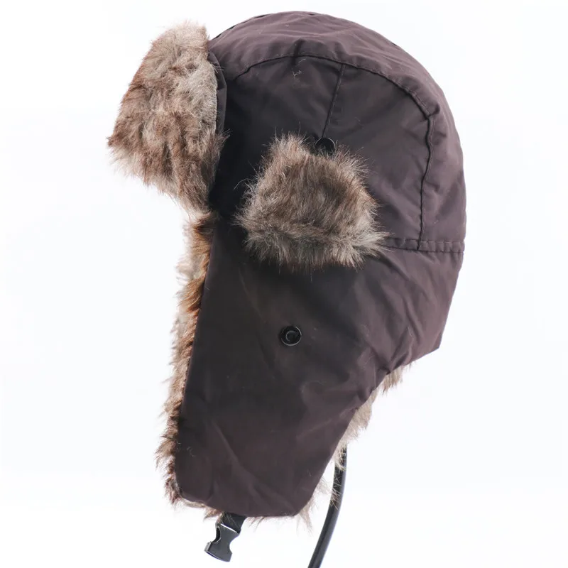 Men's And Women's Waterproof Lei Feng Hat Cold Ski Hat Warm Hat Windproof Mask Ear Protection Cap display picture 13