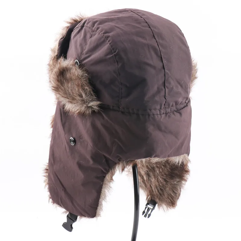Men's And Women's Waterproof Lei Feng Hat Cold Ski Hat Warm Hat Windproof Mask Ear Protection Cap display picture 14