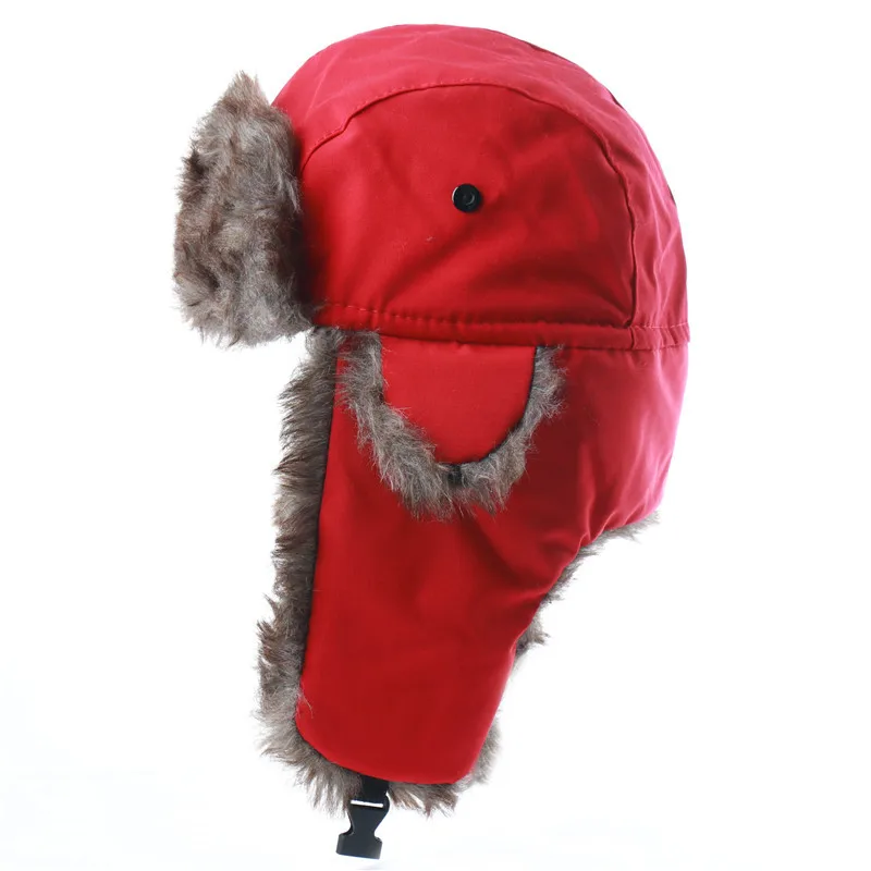 Men's And Women's Waterproof Lei Feng Hat Cold Ski Hat Warm Hat Windproof Mask Ear Protection Cap display picture 19