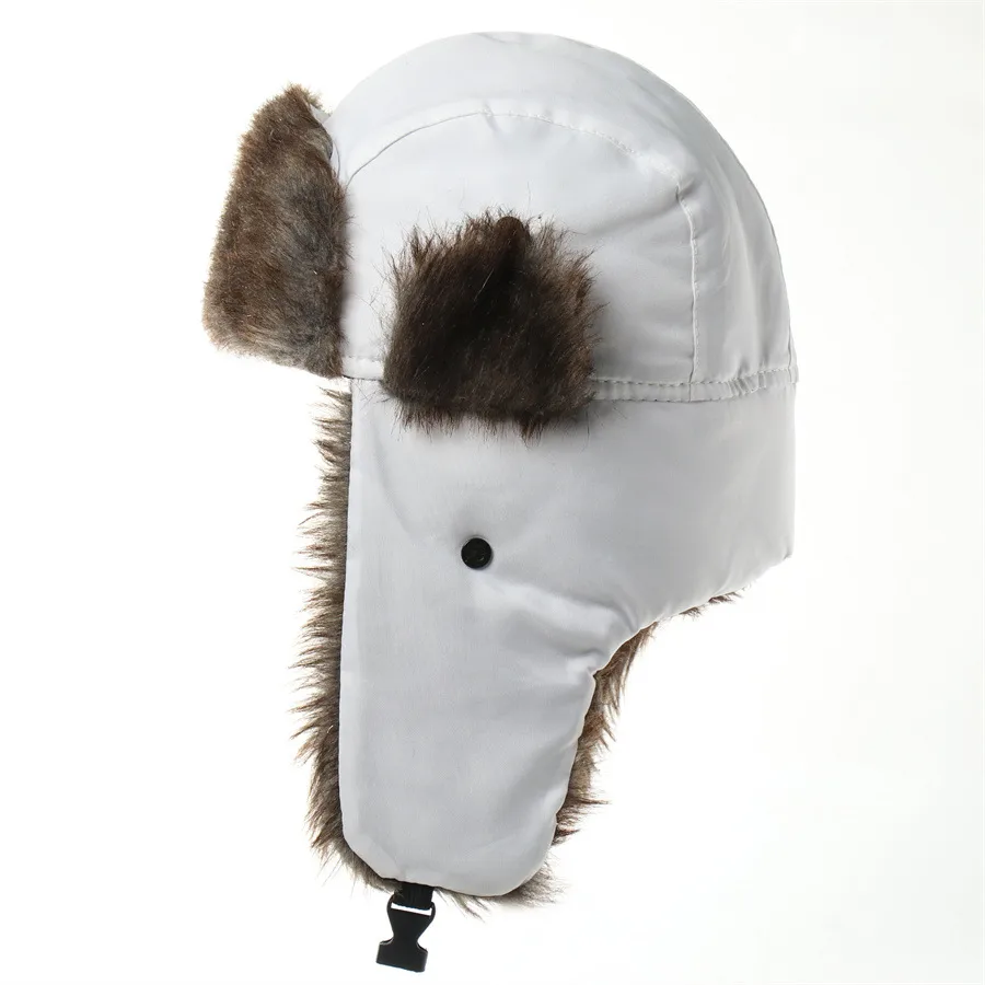 Men's And Women's Waterproof Lei Feng Hat Cold Ski Hat Warm Hat Windproof Mask Ear Protection Cap display picture 22