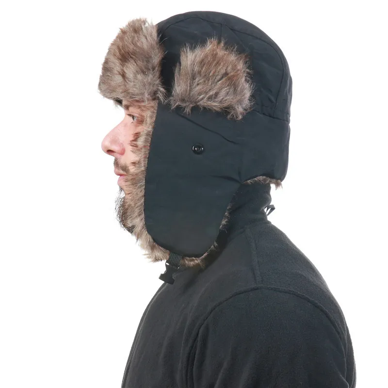 Men's And Women's Waterproof Lei Feng Hat Cold Ski Hat Warm Hat Windproof Mask Ear Protection Cap display picture 25