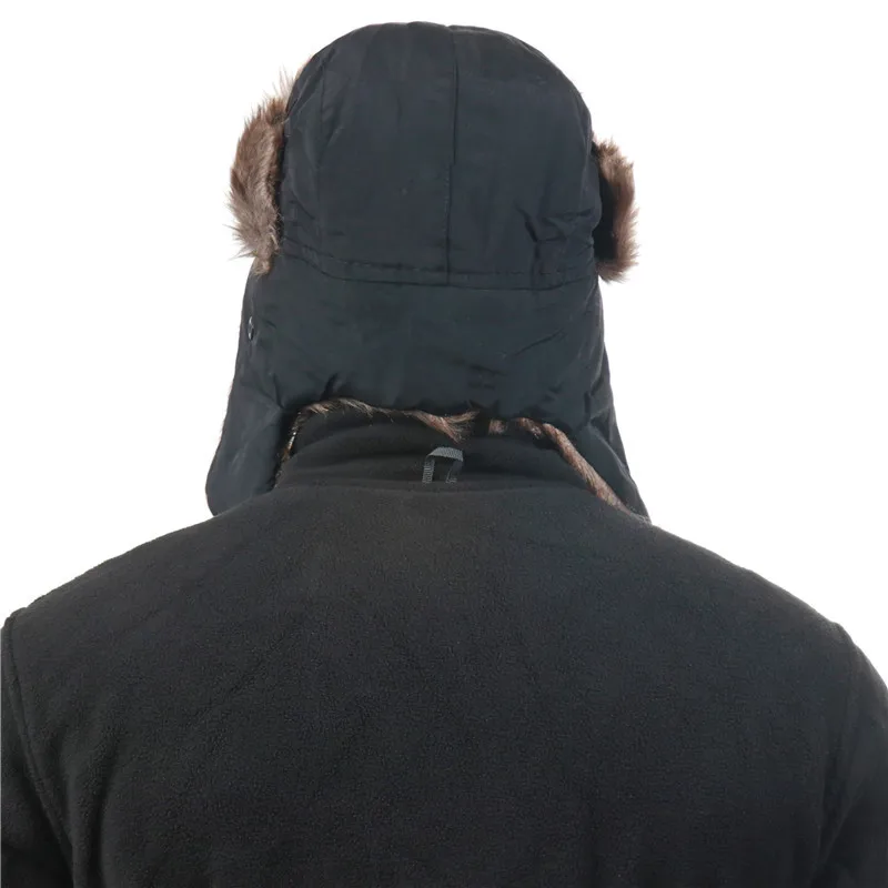 Men's And Women's Waterproof Lei Feng Hat Cold Ski Hat Warm Hat Windproof Mask Ear Protection Cap display picture 26