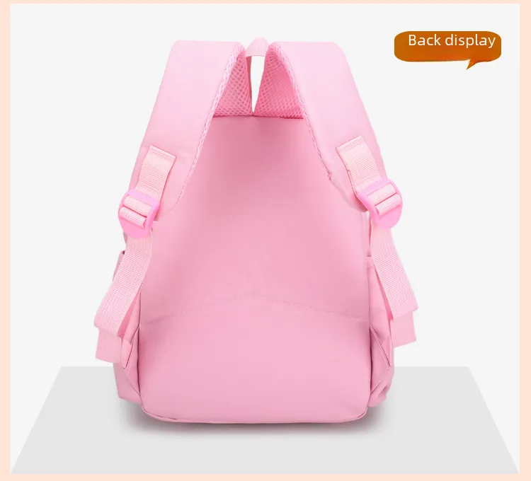Pupils' Bag With Coin Purse Children's Printed Schoolbag Cute Cartoon Children's Ridge Protection Schoolbag display picture 7