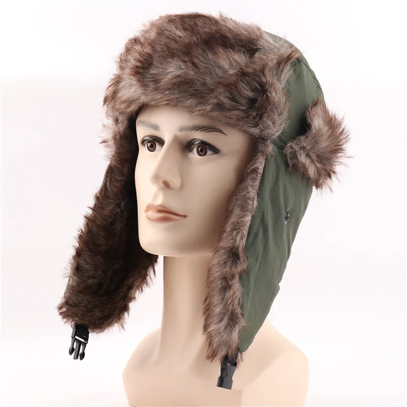 Men's And Women's Waterproof Lei Feng Hat Cold Ski Hat Warm Hat Windproof Mask Ear Protection Cap display picture 33