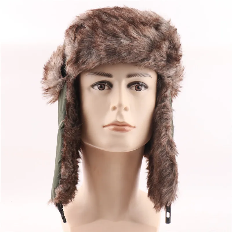Men's And Women's Waterproof Lei Feng Hat Cold Ski Hat Warm Hat Windproof Mask Ear Protection Cap display picture 34