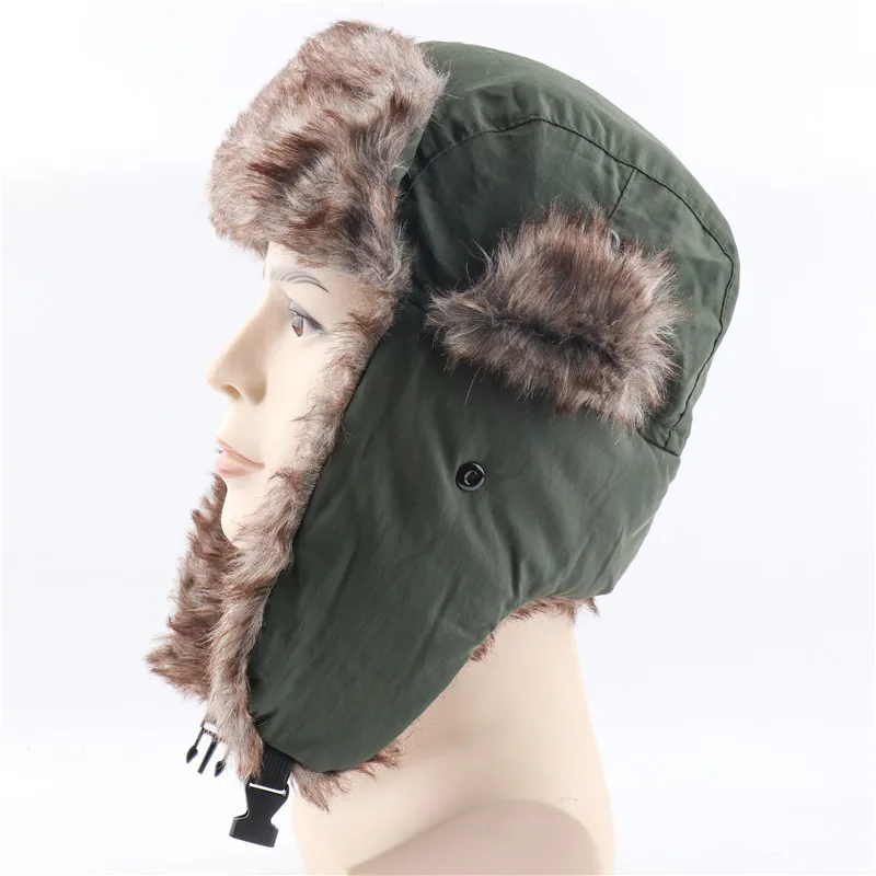 Men's And Women's Waterproof Lei Feng Hat Cold Ski Hat Warm Hat Windproof Mask Ear Protection Cap display picture 35